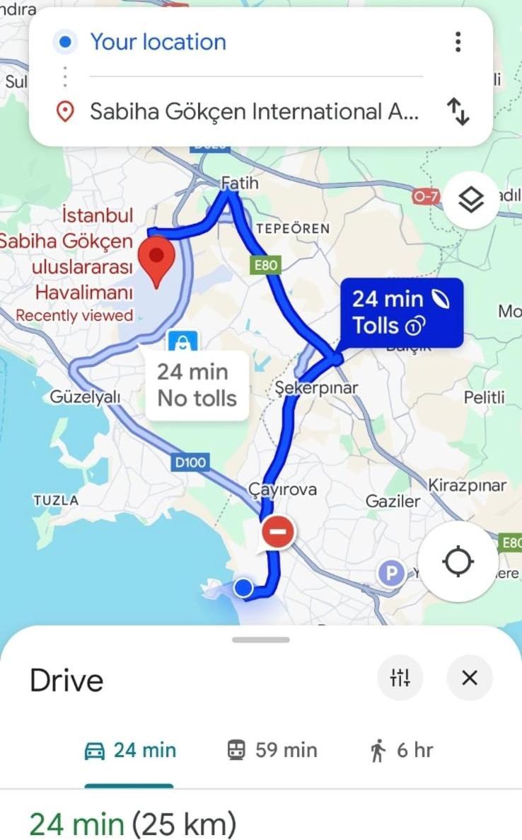Modern Apartment In Very Quiet Location In Darica, Istanbul Экстерьер фото